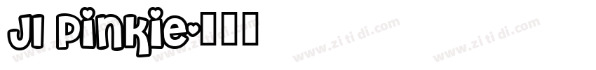 JI Pinkie字体转换